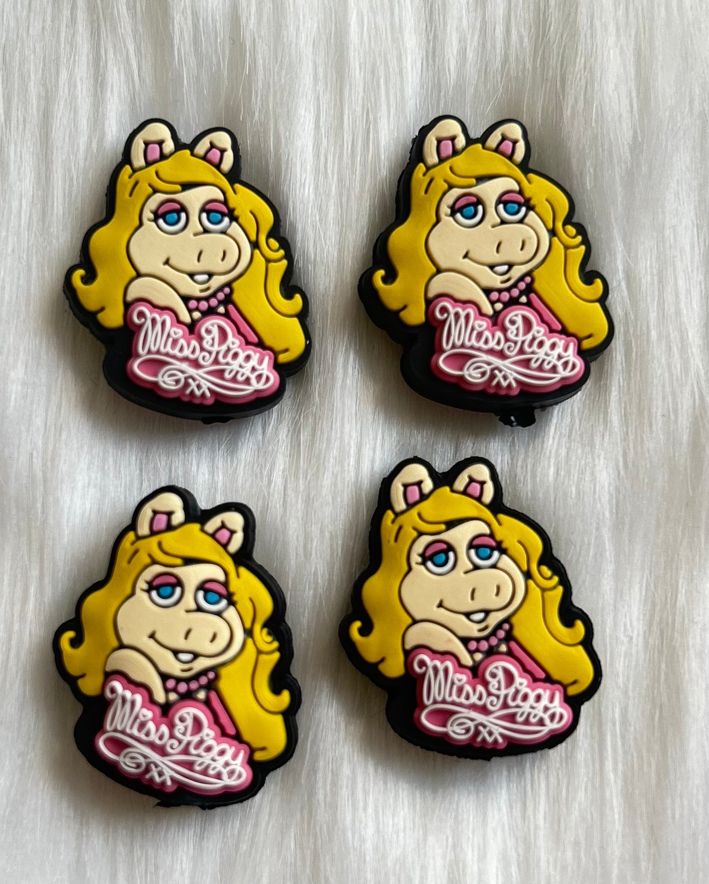 Miss Piggy Focal Bead