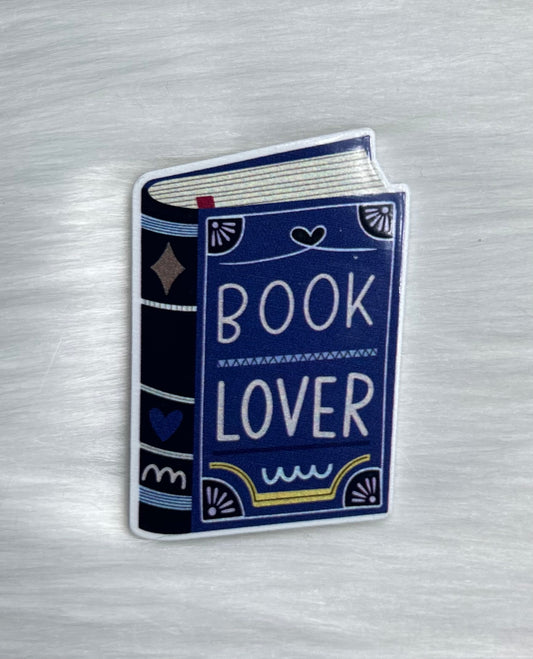 Book Lover Glitter Acrylic