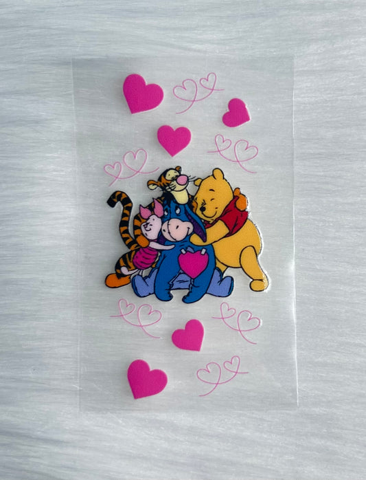 Winnie & Friends Keychain Decal