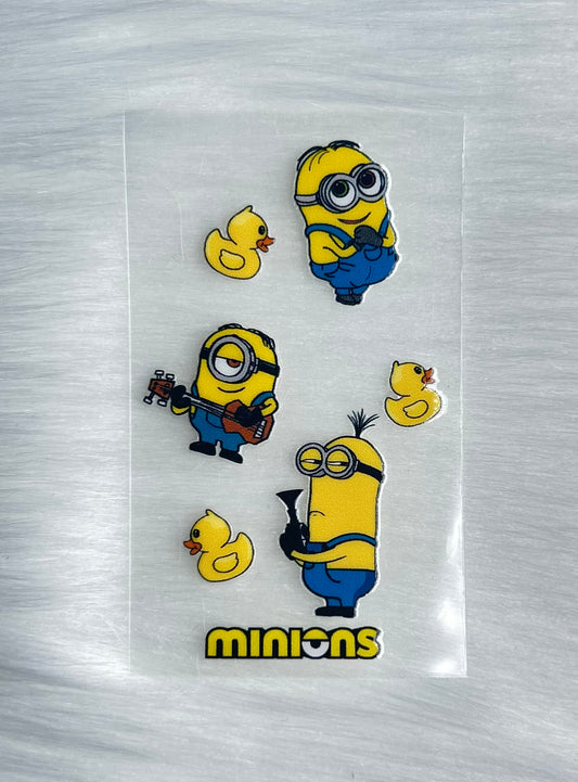 Mini Yellow Guys Keychain Decal