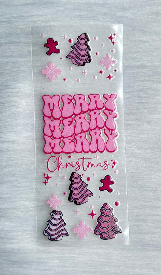 Pink Tree Cake Pen Wrap