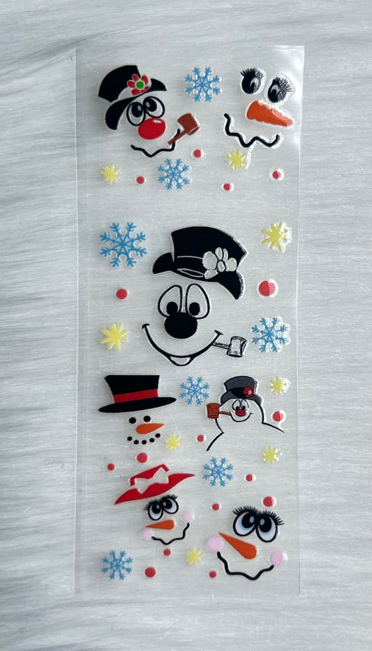 Frosty Snowman Pen Wrap