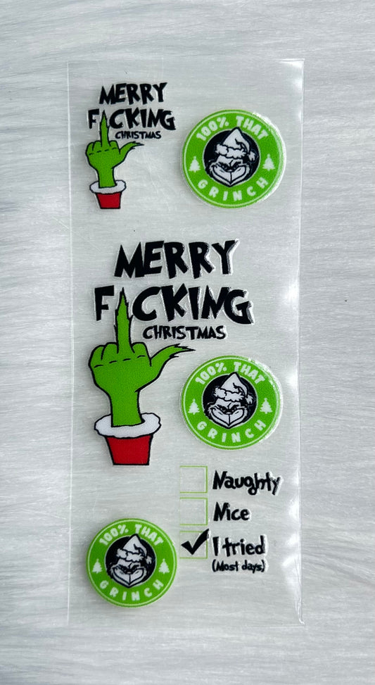 Merry F***ing Christmas Pen Wrap