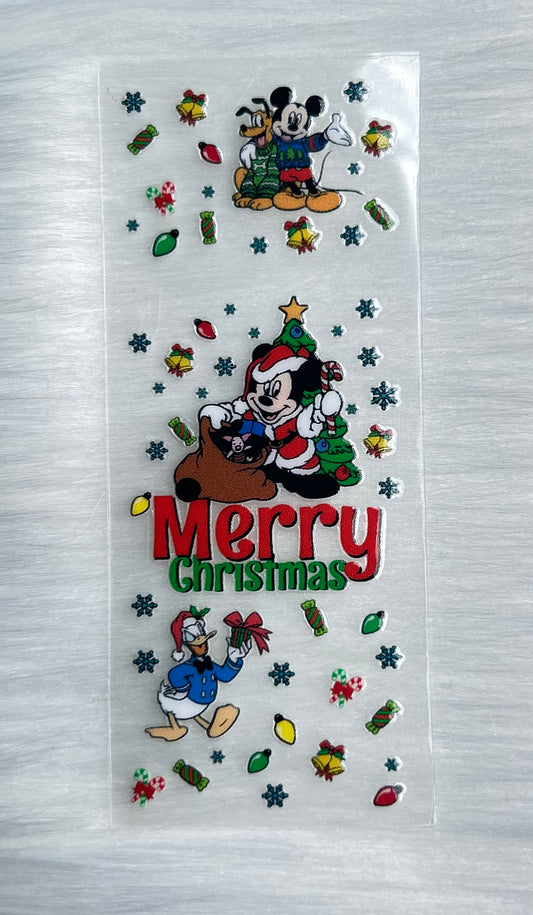 Mouse Merry Christmas Pen Wrap