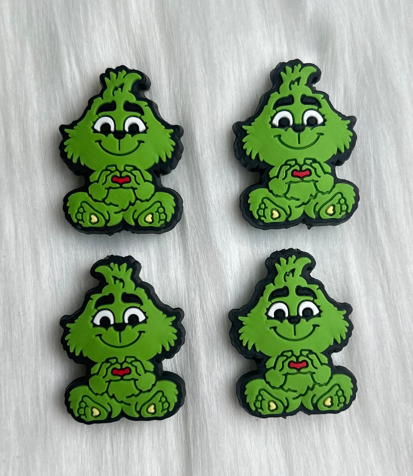 Little Mean Green Guy Focal Bead