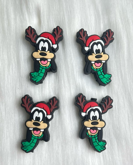 Goofy Reindeer Focal Bead