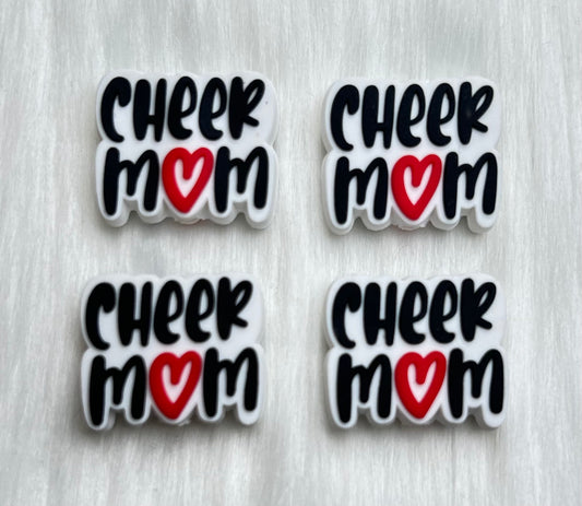 Cheer Mom Focal Bead