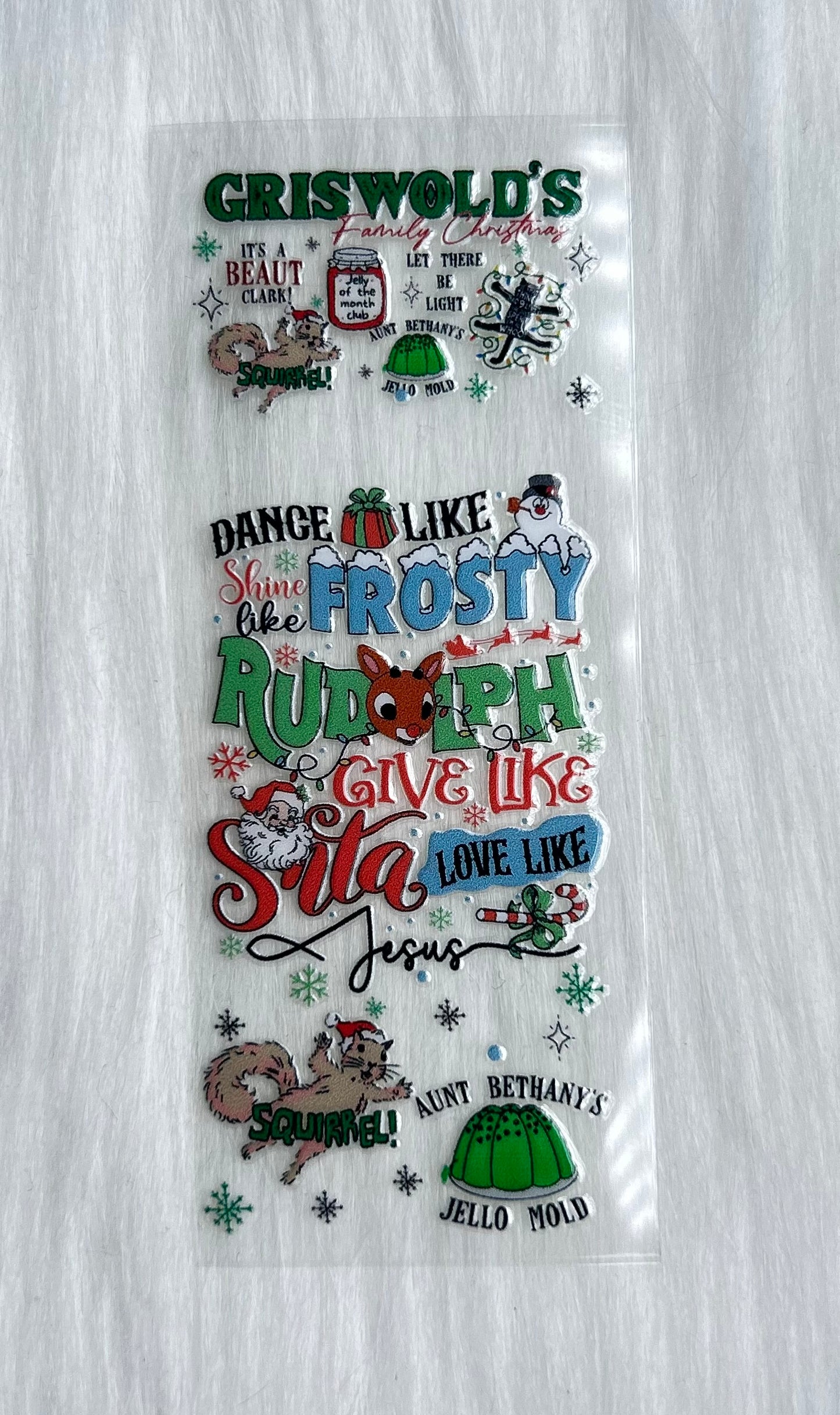 'Dance Like Frosty...' Pen Wrap