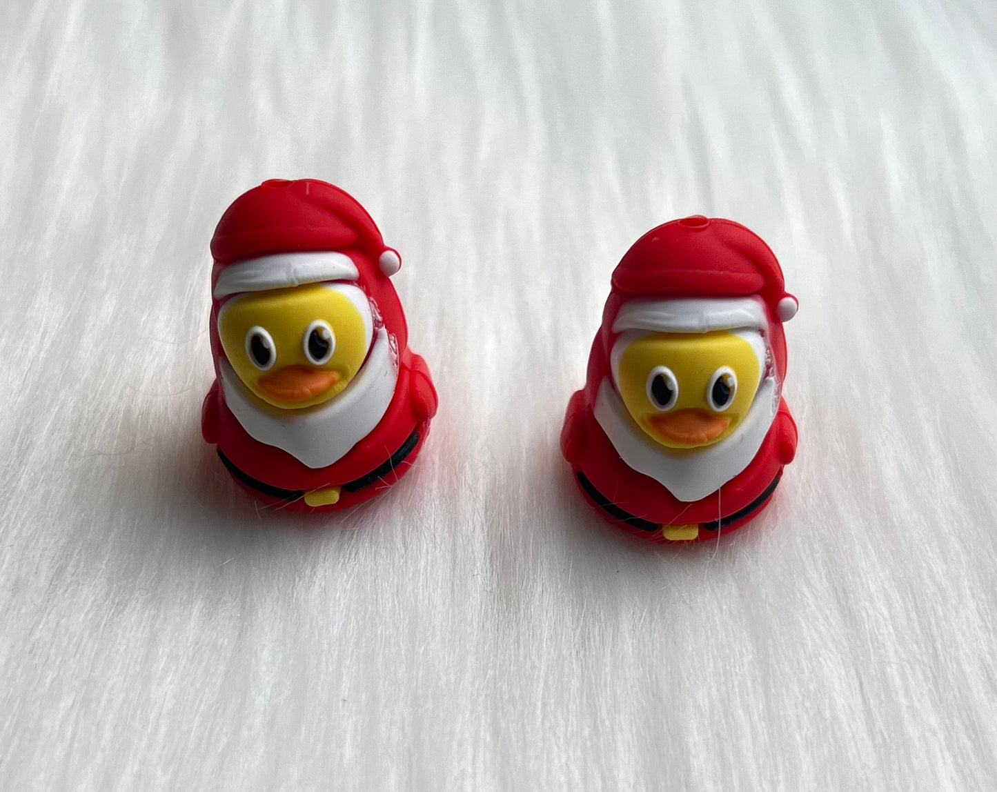 3D Santa Duck Focal Bead