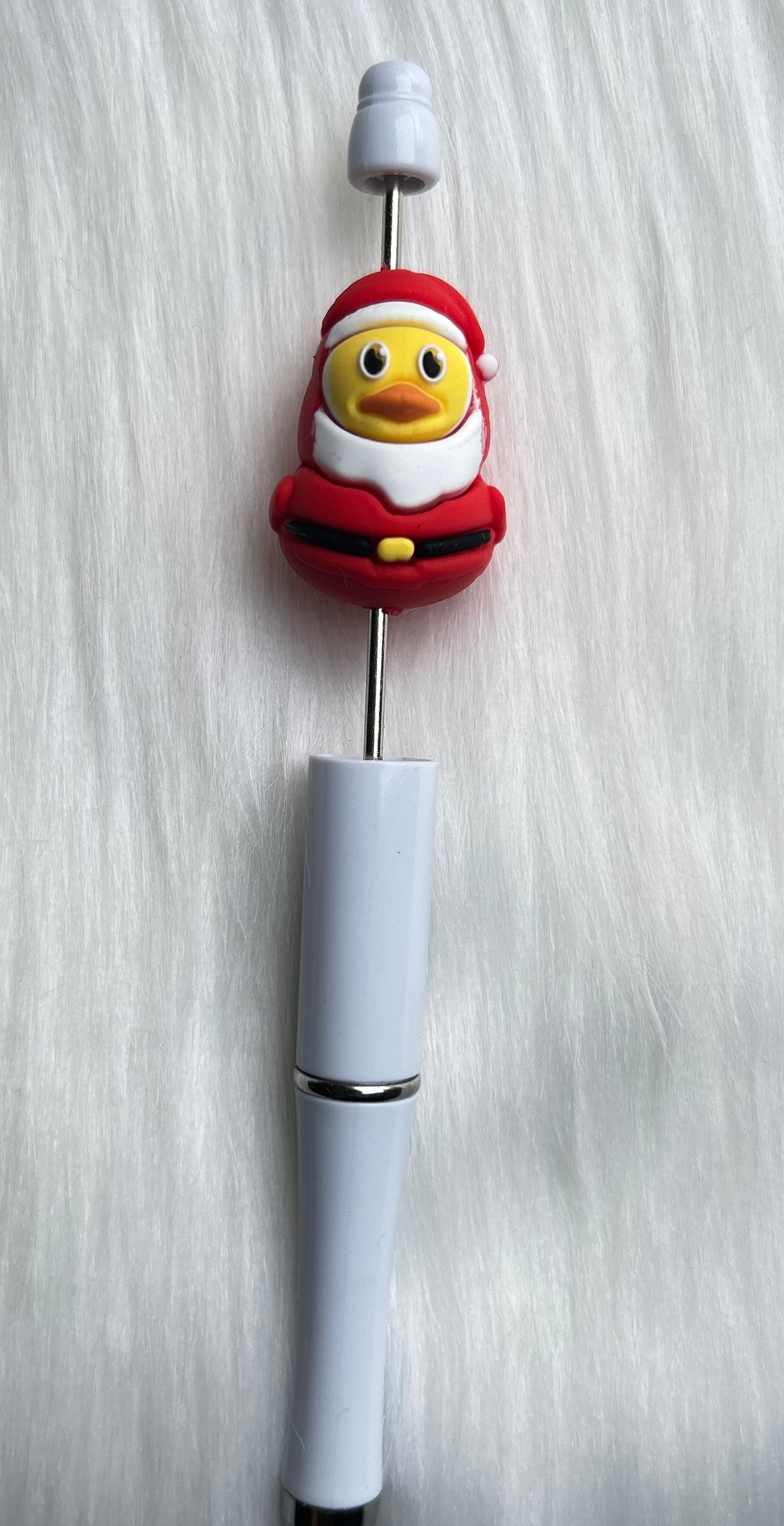 3D Santa Duck Focal Bead