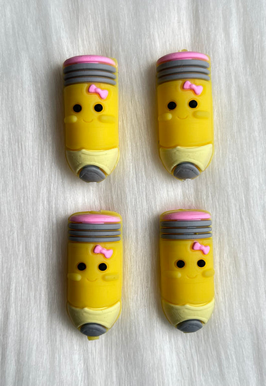 3D Pencil Focal Bead