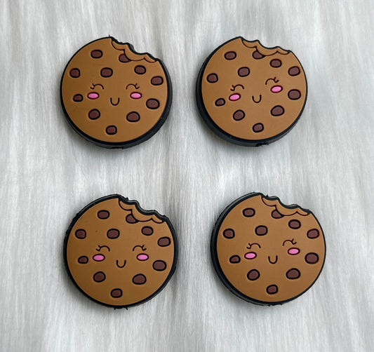 Cute Chocolate Chip Cookie Focal Bead