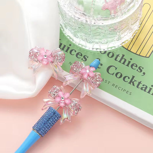 Fancy Sugar Flower Bow Beads