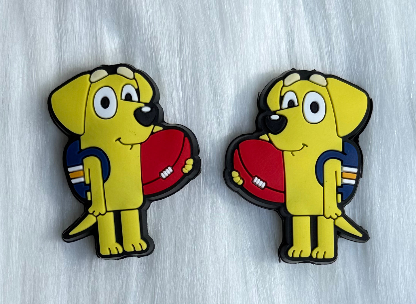 Blue Dog Friends & Fam Focal Bead