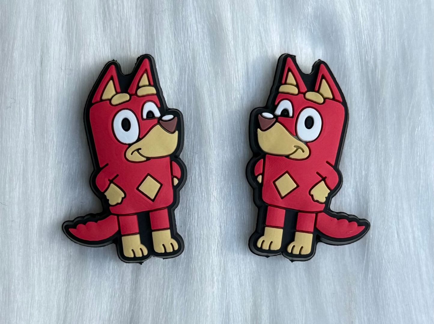 Blue Dog Friends & Fam Focal Bead