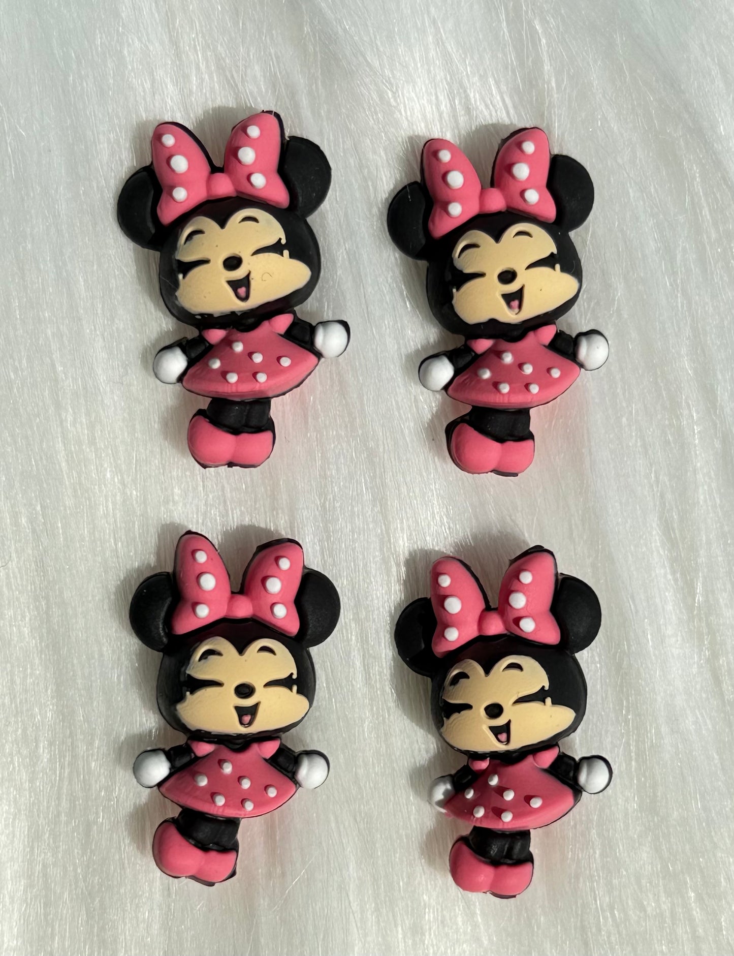 3D Girl Mouse Focal Bead