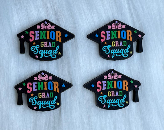 Senior Grad Squad Focal Bead