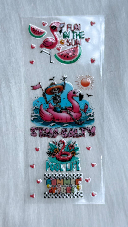 Summer Flamingo Pen Wrap