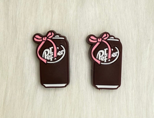 Dr Pep Can With Bow Focal Bead