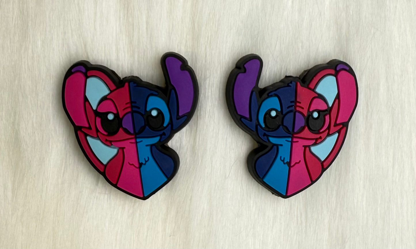 Blue & Pink Alien Focal Bead