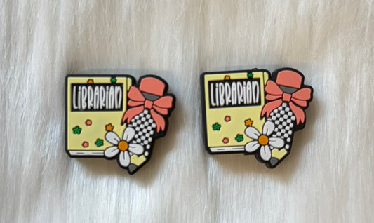 Librarian Focal Bead