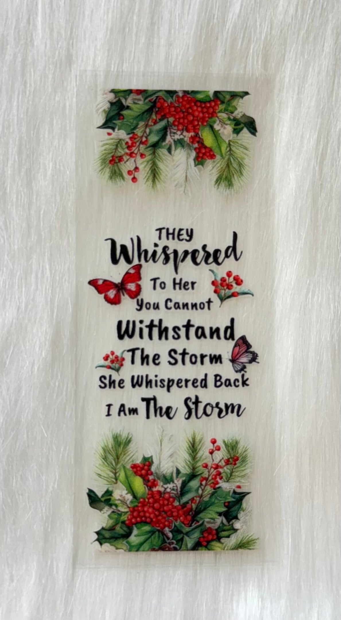 'I Am The Storm...' Pen Wrap