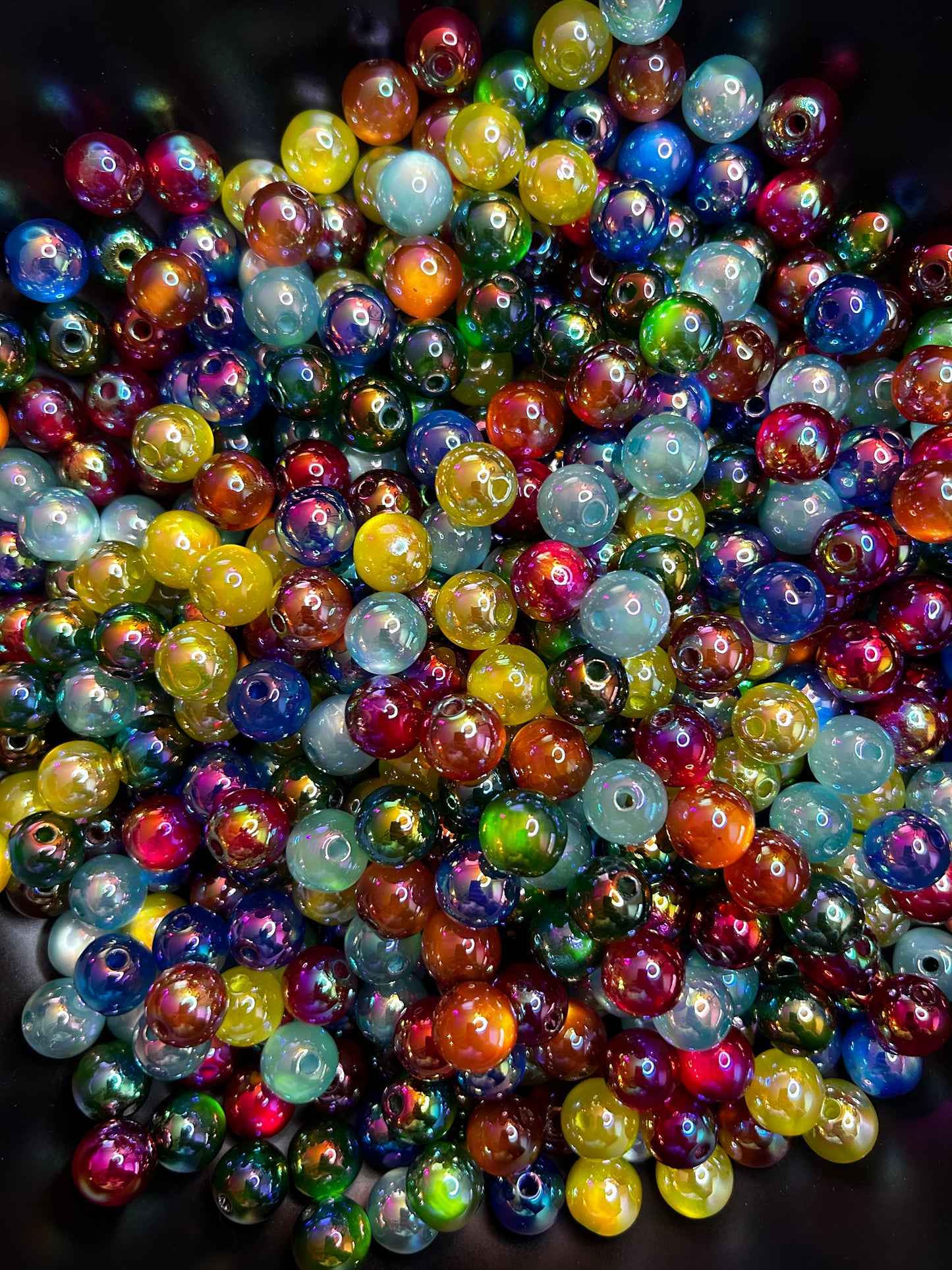 12mm UV Cateye Beads