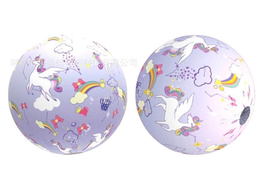 New Unicorn Printed Silicone Beads