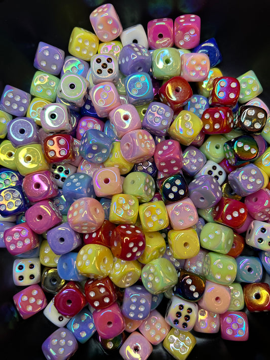 Dice Cube Beads