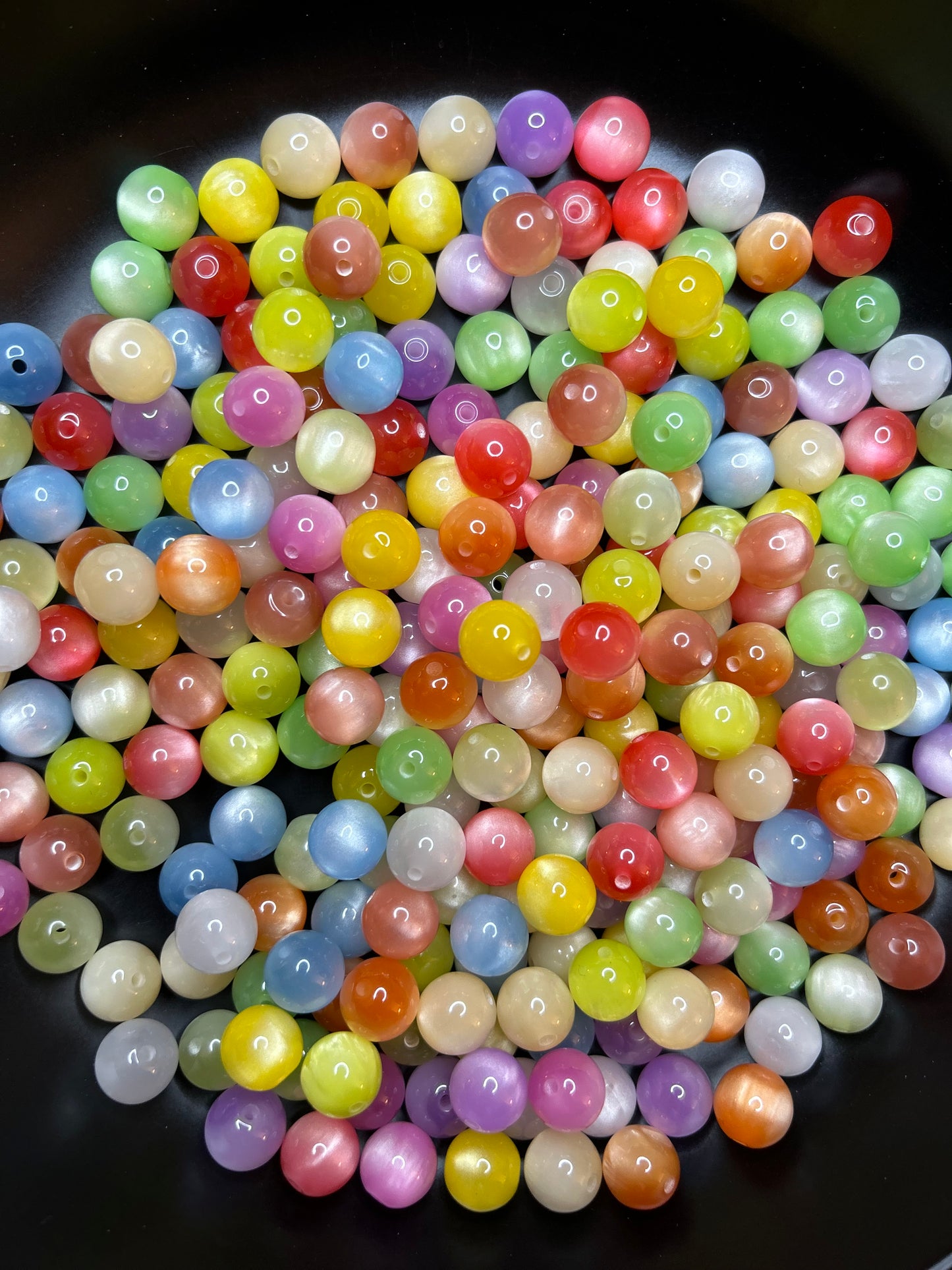 12mm Cateye Beads
