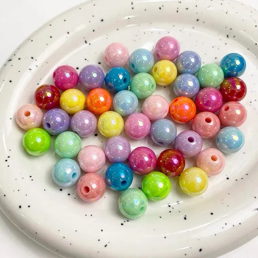 Colorful Acrylic Spacer Beads