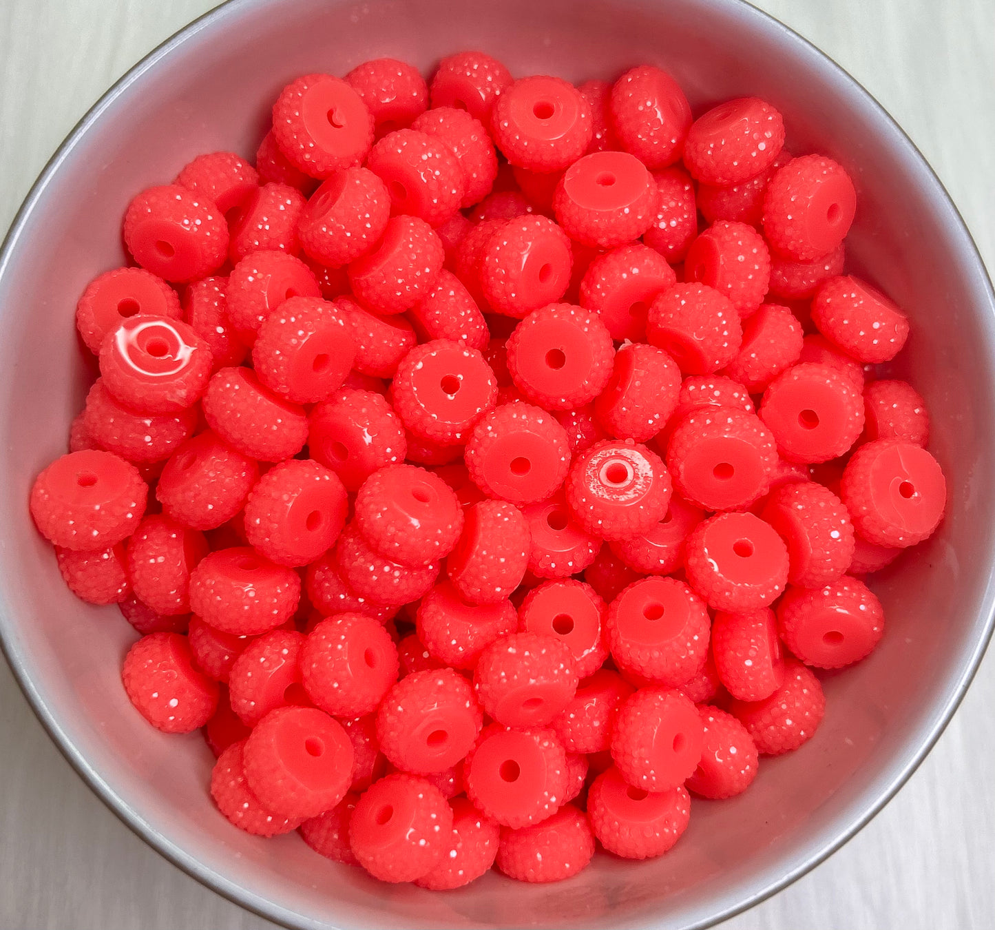 12mm Acrylic Spacer Beads