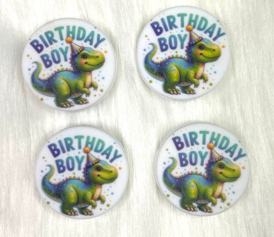 Birthday Boy Focal Bead