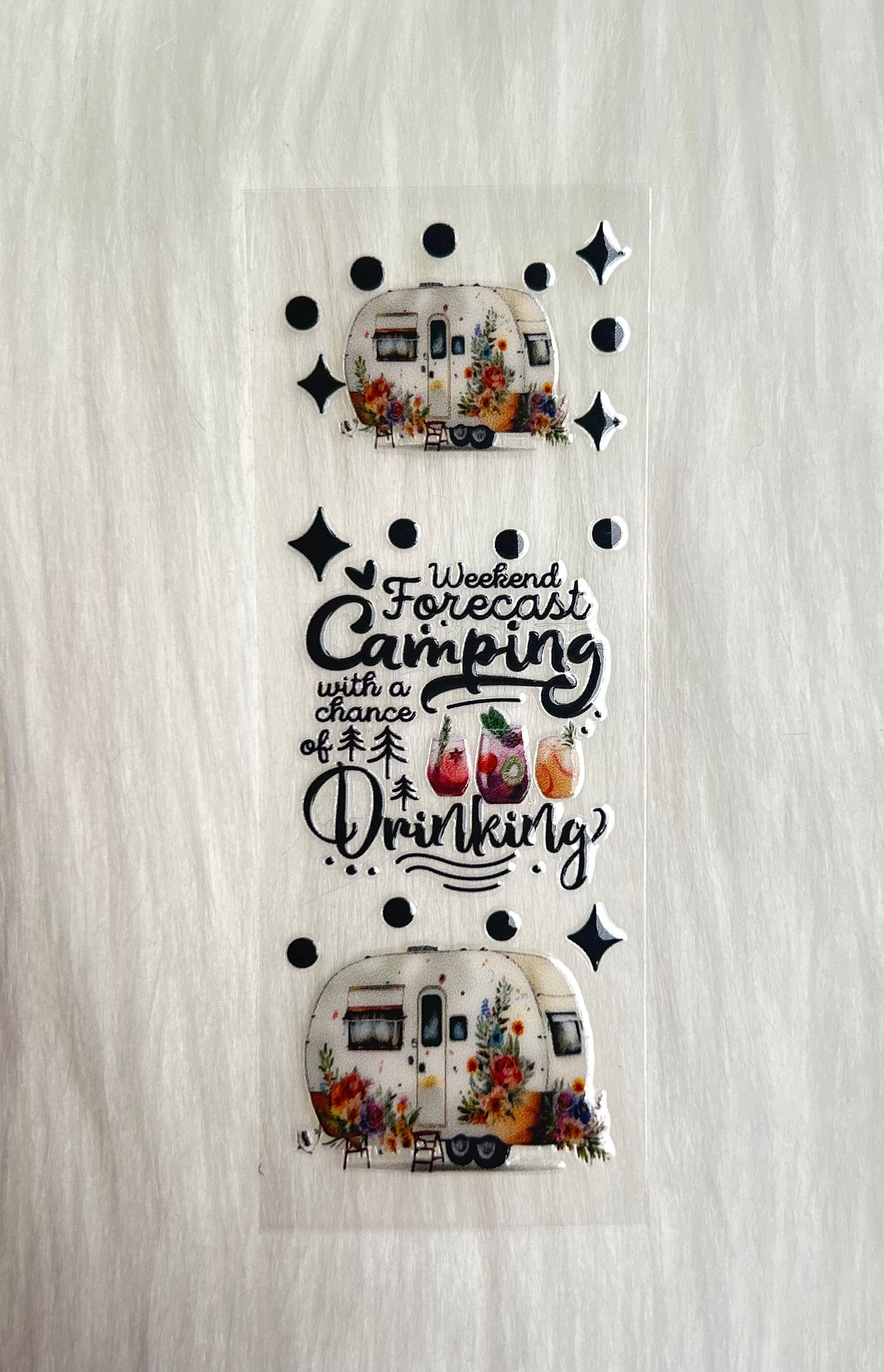 'Camping With A Chance Of Drinking' Pen Wrap