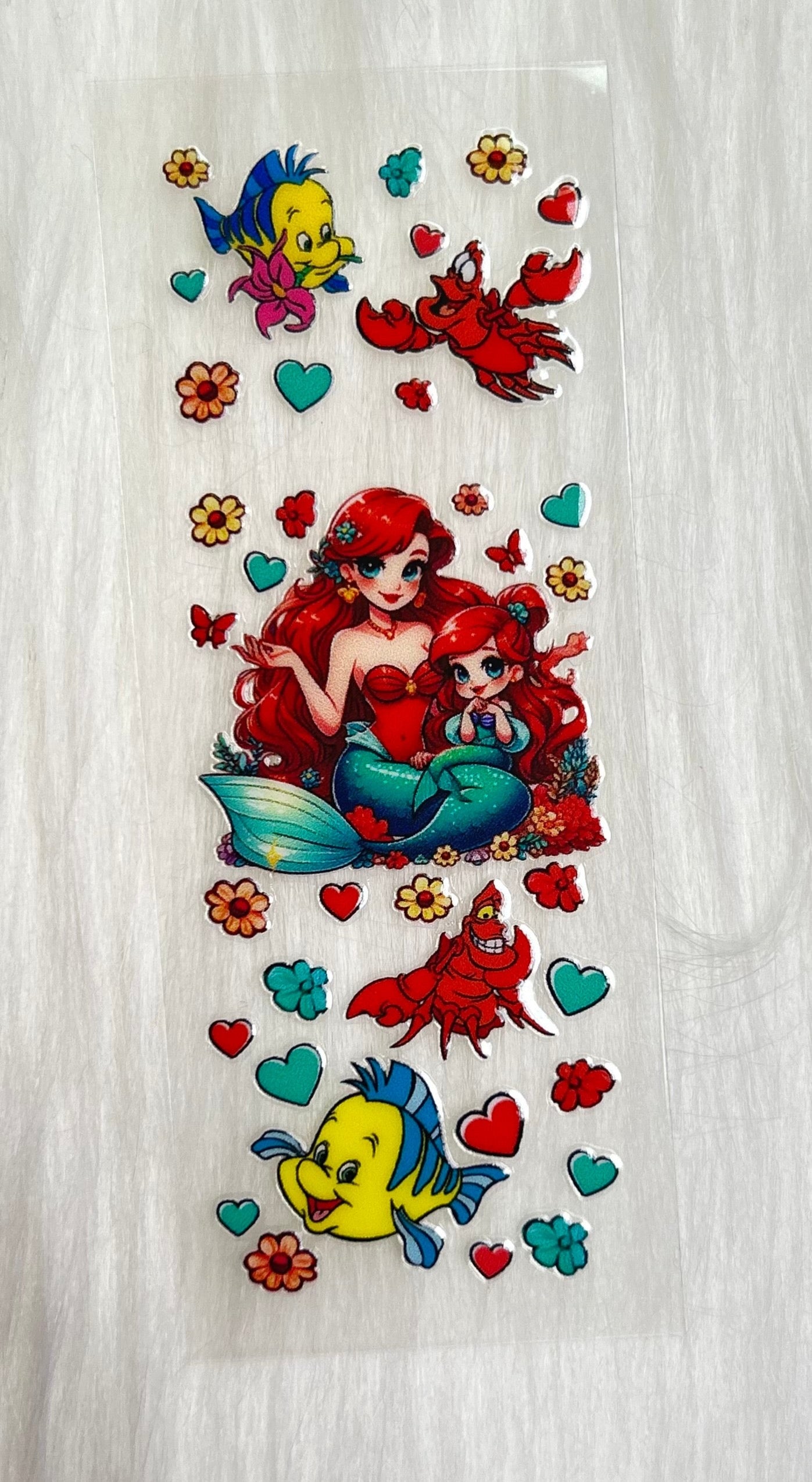 Red Hair Mermaid Pen Wrap