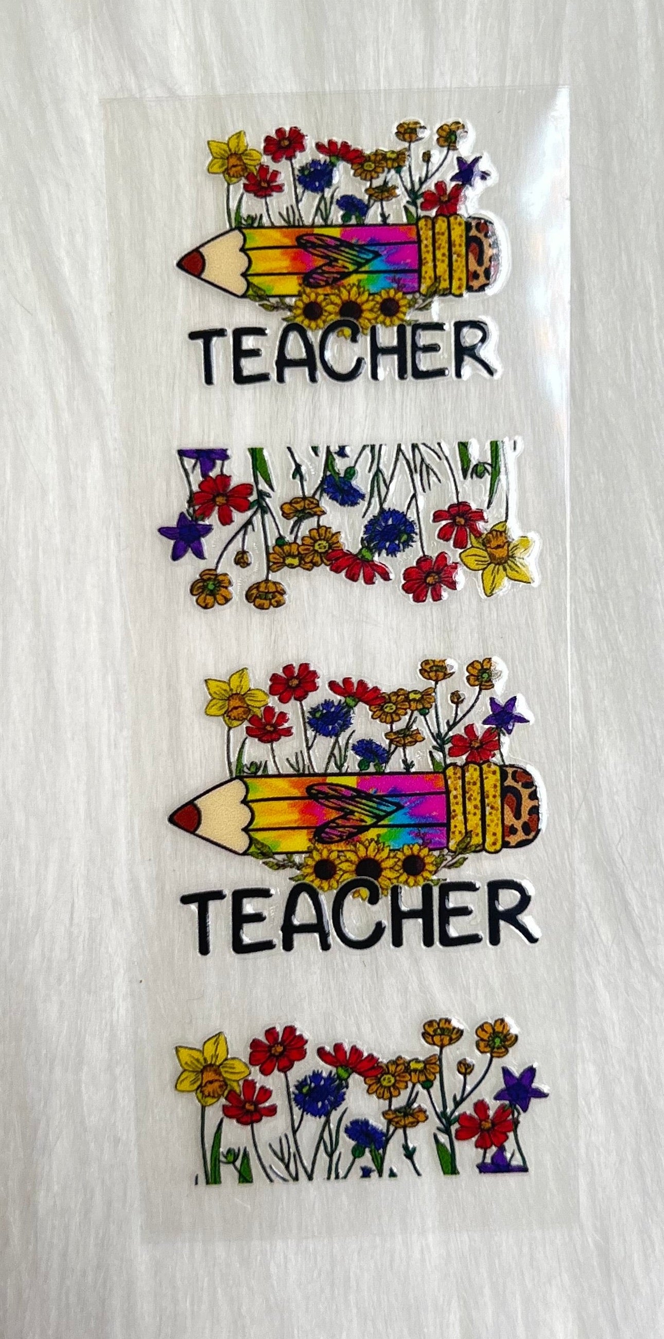 Teacher Floral Pen Wrap