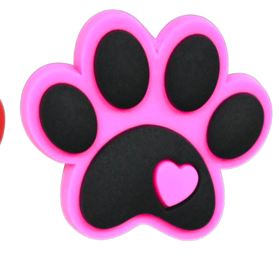 Paw Print Focal Bead