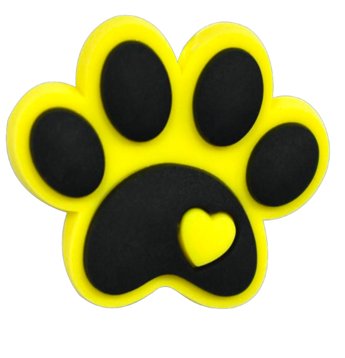 Paw Print Focal Bead