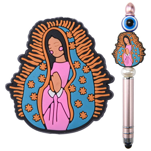 Virgin Mary Close Up Focal Bead