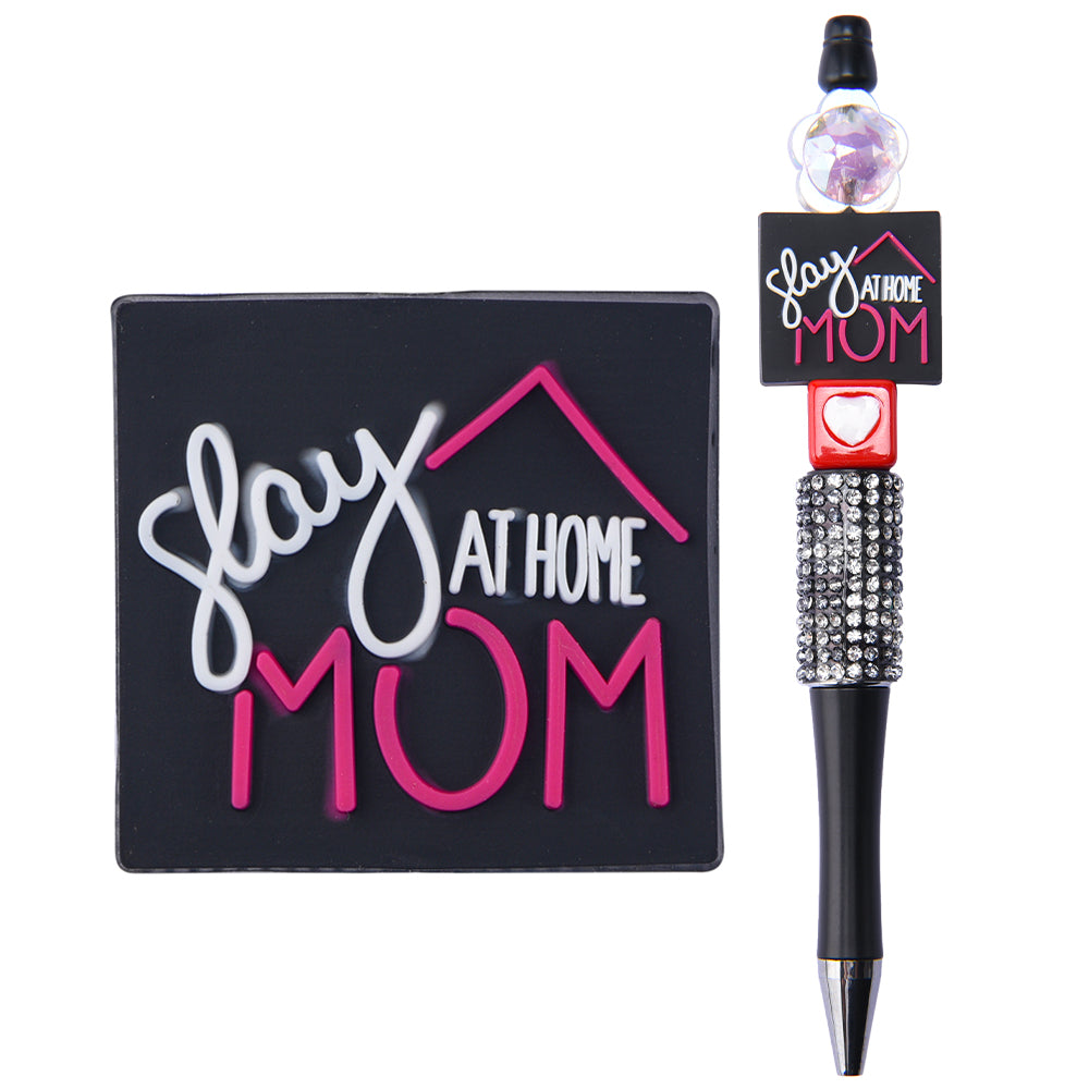 Slay at Home Mom Focal Bead