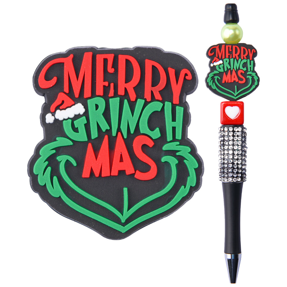 Merry Grinchmas Focal Bead