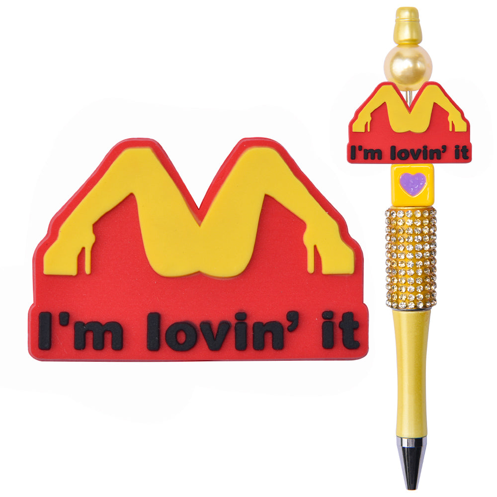 'I'm Lovin It' Focal Bead