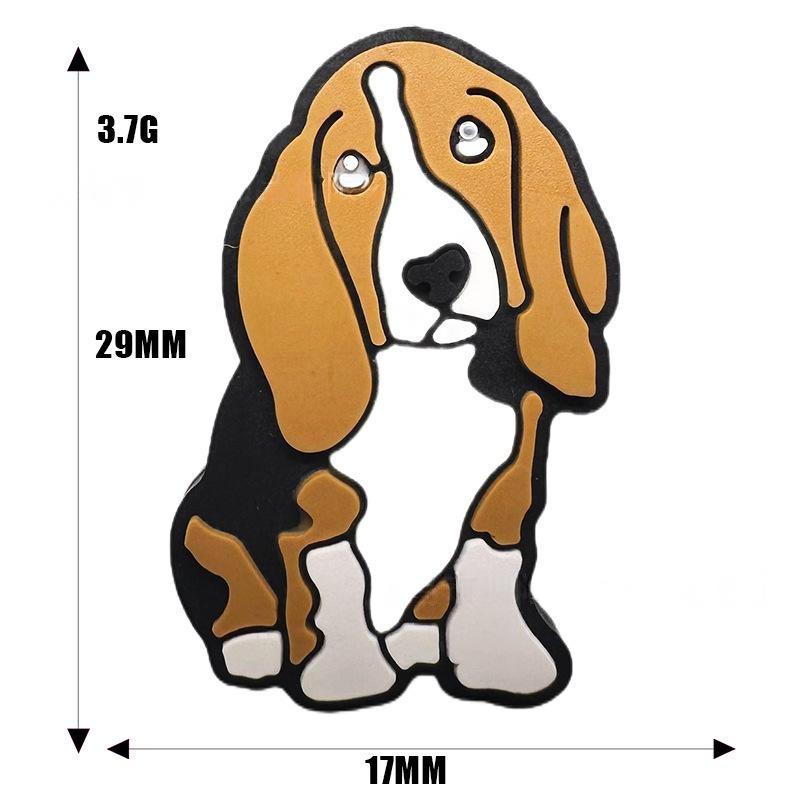 Basset Hound Dog Focal Bead