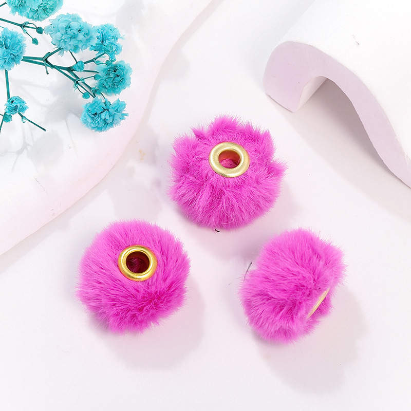 Single Color Classic Fluffy Beads